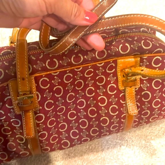 CELINE Vintage C Macadam Barrell handbag - Picture 15 of 15